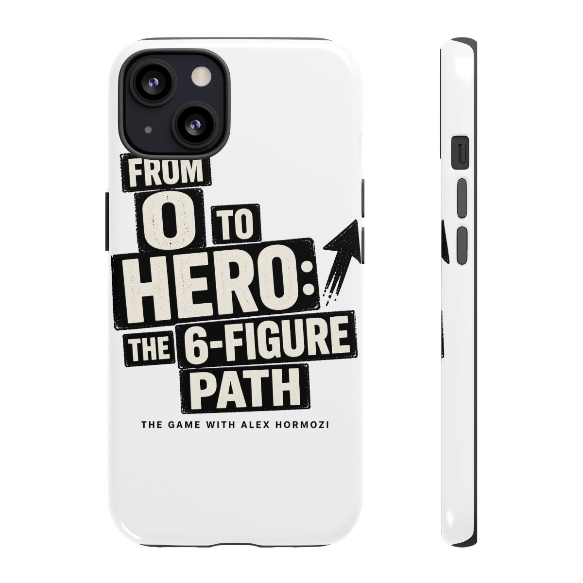 Alex Hormozi "From 0 to Hero: The 6-Figure Path" Phone Case