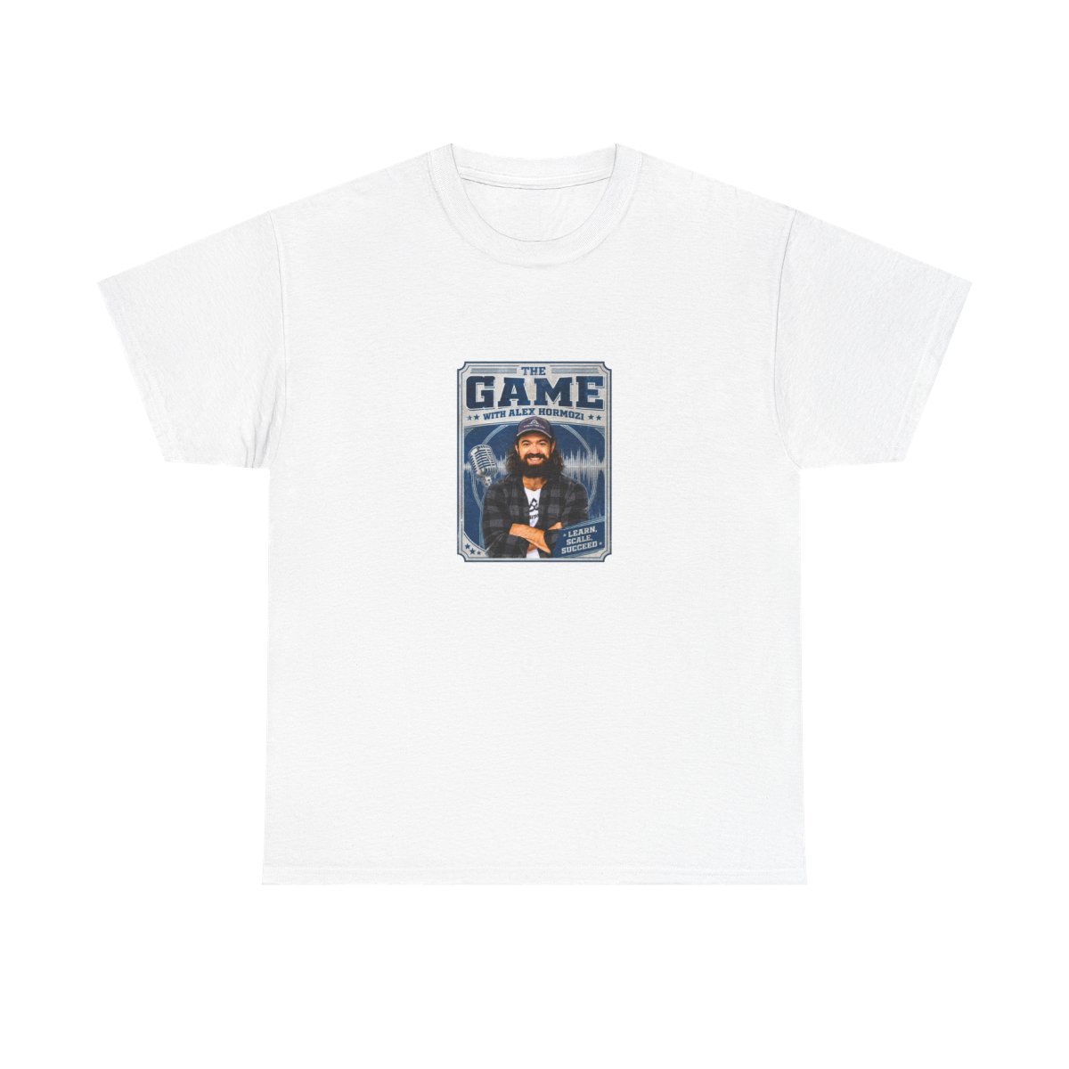 Alex Hormozi "The Game with Alex Hormozi" Unisex Tee - alternate angle 5, merchandise