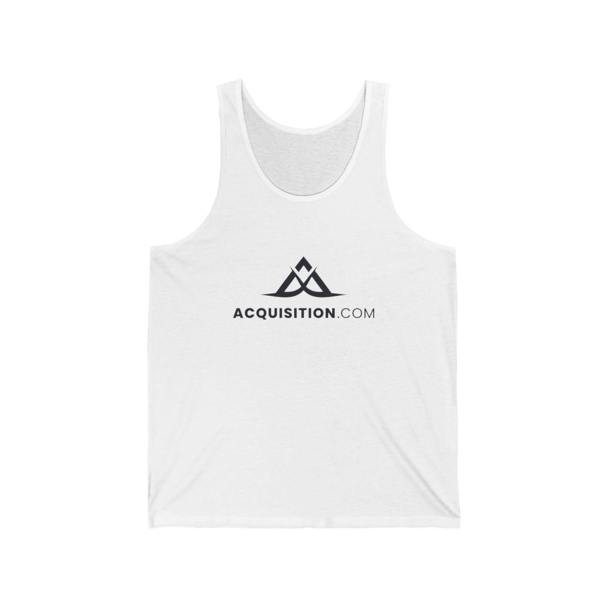 Acquisition.com Logo Tank | Minimalist Business Branding Tank | Alex Hormozi — official Alex Hormozi Tank Tops